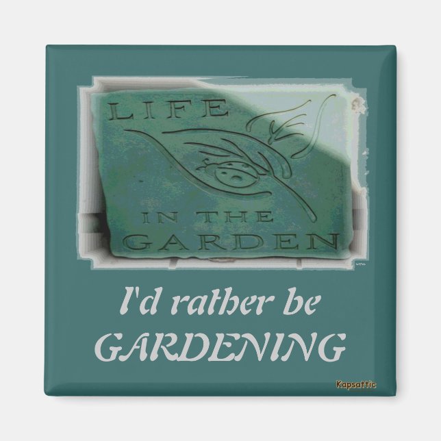 Magnet de jardinage (Devant)
