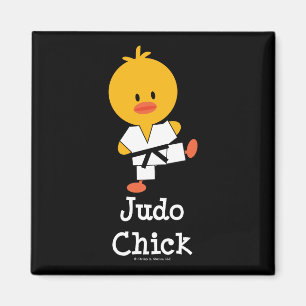 Magnet de judo Chick
