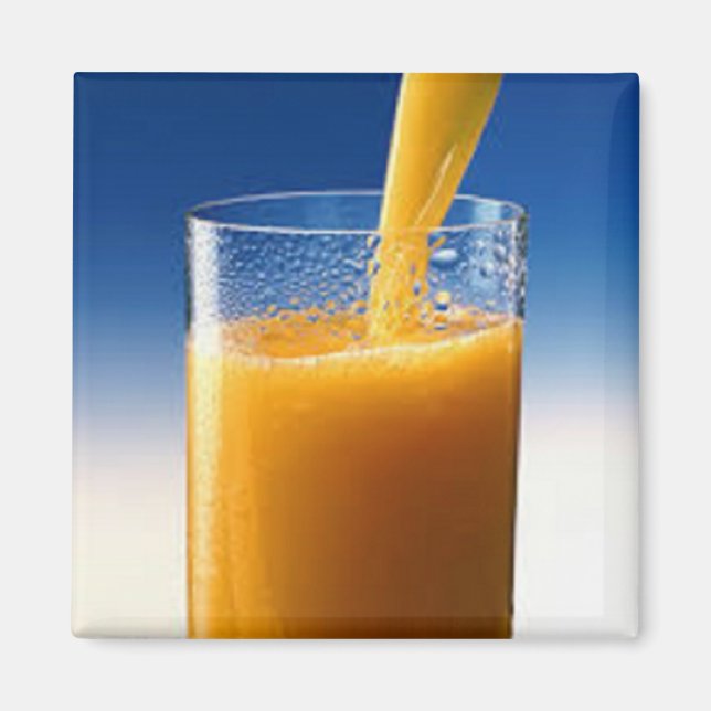 Magnet de jus d'orange (Devant)