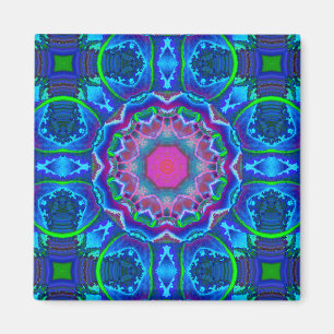 Magnet de kaléidoscope de Cyberdelic