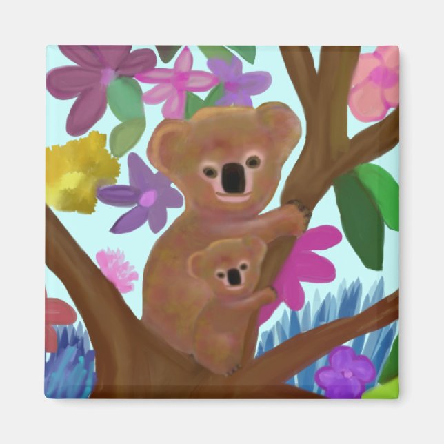 Magnet de Koalas (Devant)