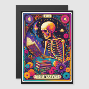 Magnet de la carte Tarot "Le lecteur"