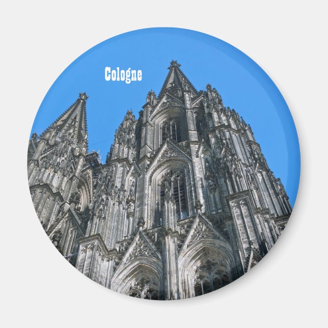 Magnet de la cathédrale de Cologne (Devant)