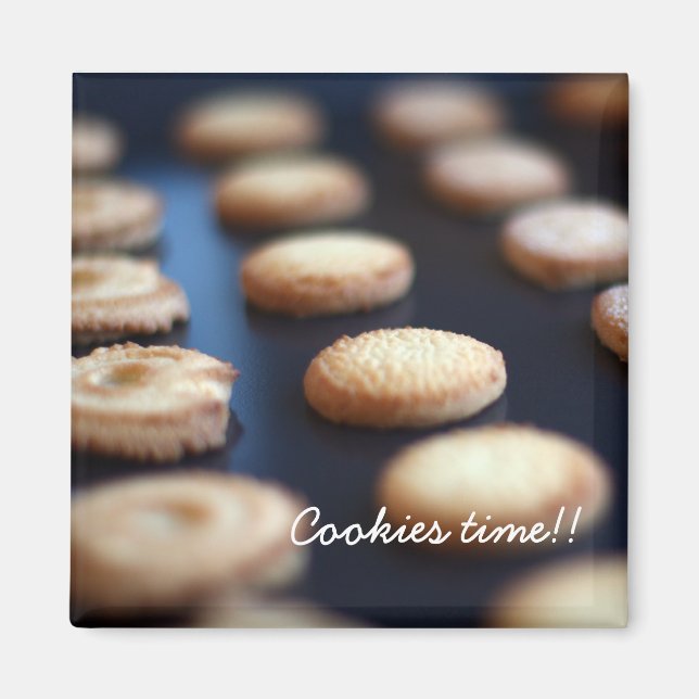 Magnet de la collection de cookies de beurre (Devant)