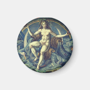 Magnet de la créatrice féminine vintage