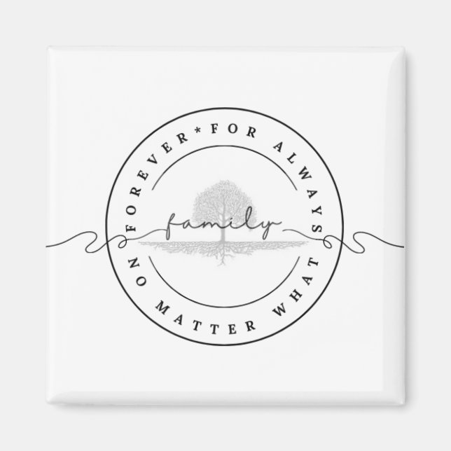 Magnet de la famille de Forever (Devant)