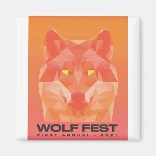 Magnet de la Fête des loups 2021