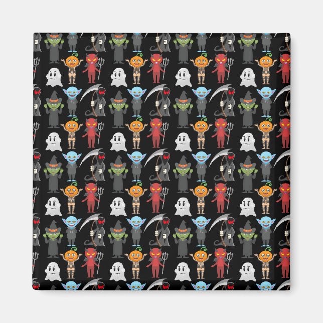 Magnet de la fête d'Halloween (Devant)