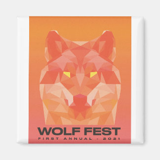 Magnet de la fête du loup 2021