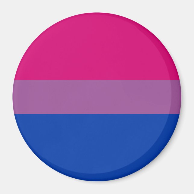 Magnet de la fierté bisexuelle (Devant)