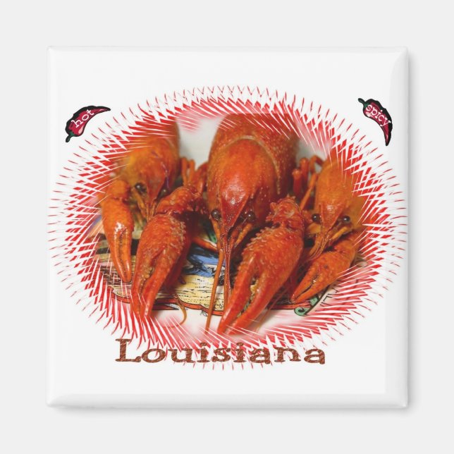 Magnet de la fierté cajun (Devant)