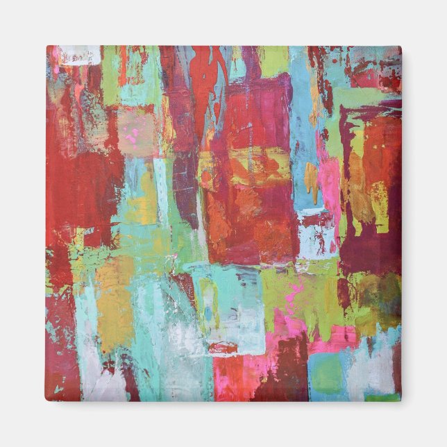 Magnet de la fille de travail (Devant)