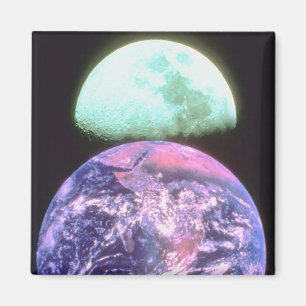 Magnet de la Lune de la Terre
