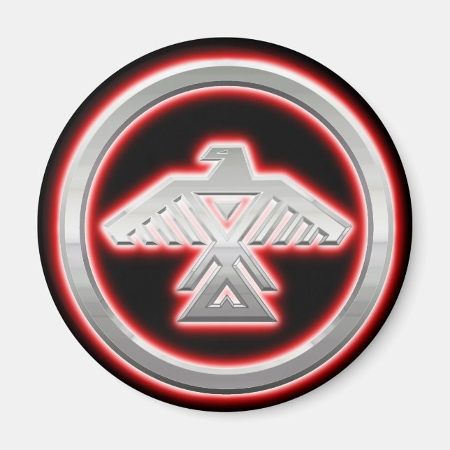Magnet de la nation Chippewa (Devant)