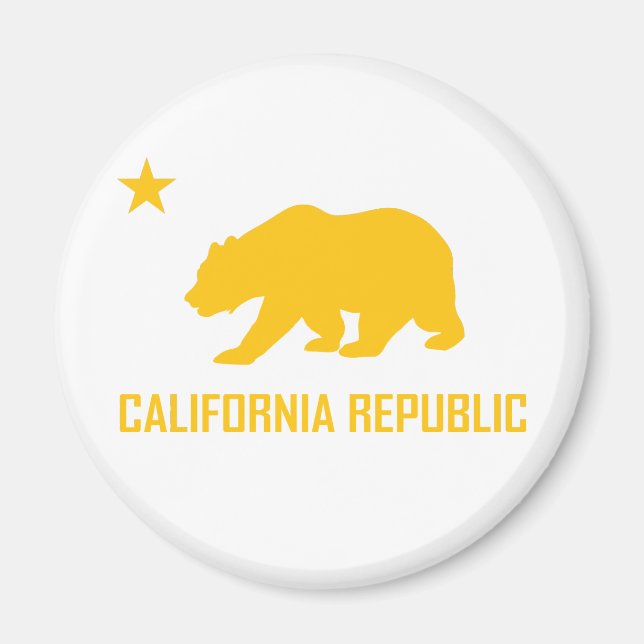 Magnet de la République de Californie (Devant)