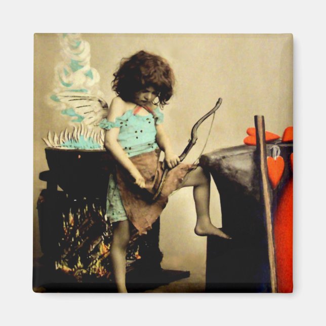 Magnet de la Saint-Valentin vintage (Devant)