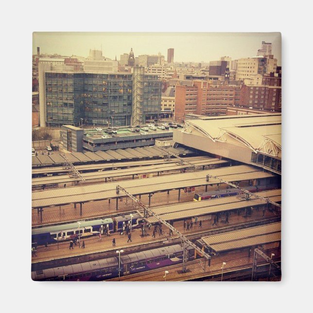 Magnet de la station Leeds (Devant)