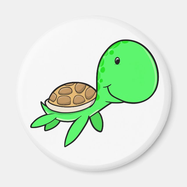 Magnet de la Tortue de mer (Devant)