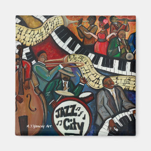 Magnet de la ville de jazz