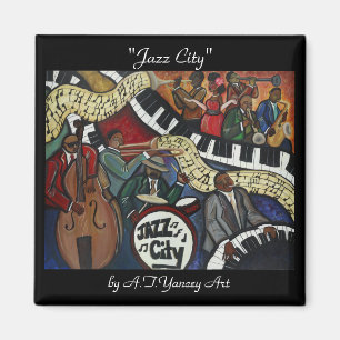 Magnet de la ville de jazz