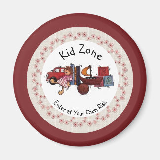 Magnet de la zone enfant