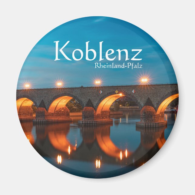 Magnet de l'Allemagne de Koblenz (Devant)