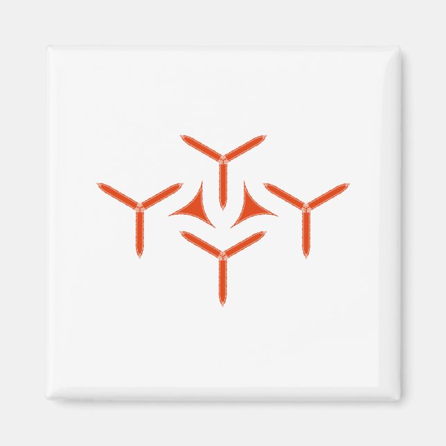 Magnet de lames gothiques (Devant)