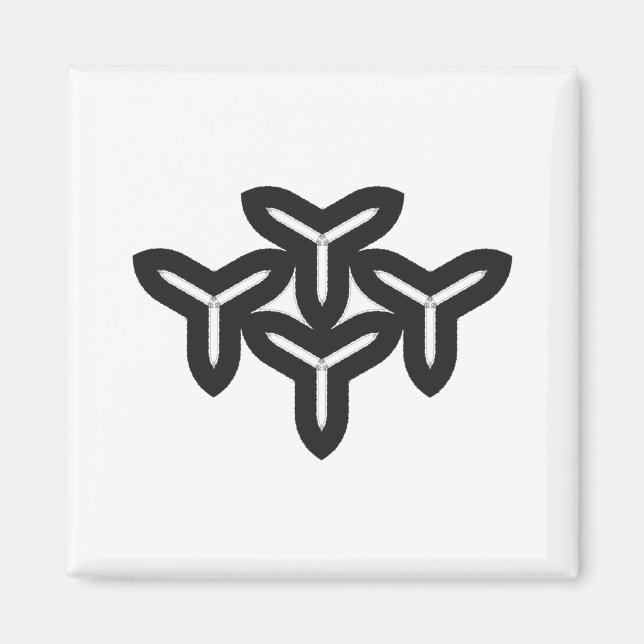 Magnet de lames gothiques (Devant)
