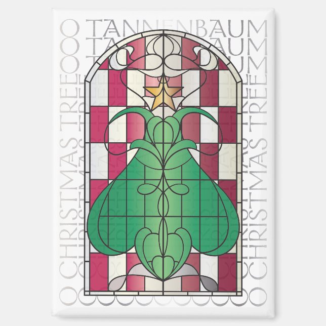 Magnet de l'arbre de Noël (Recto)