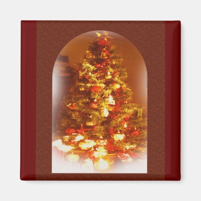 Magnet de l'arbre de Noël (Devant)