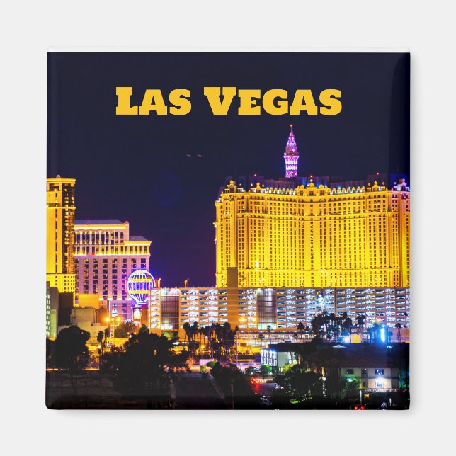 Magnet de Las Vegas Night Lights (Devant)