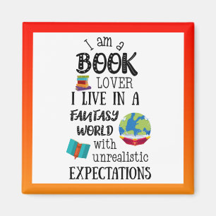 Magnet de l'auteur du livre