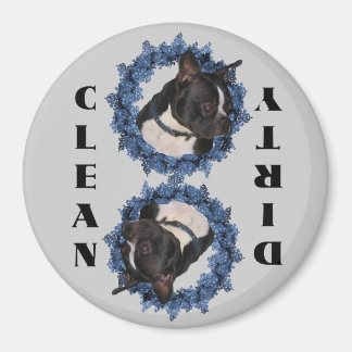 Magnet de lave-vaisselle Boston Terrier