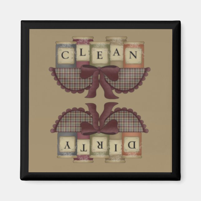 Magnet de lave-vaisselle de Country Jars (Devant)