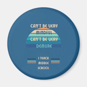 Magnet de l'enseignant du collège