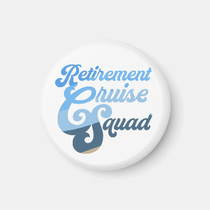 Magnet de l'escadron de croisière de retraite