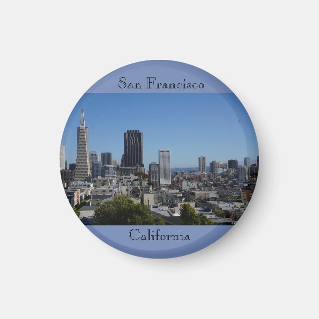 Magnet de ligne aérienne no 1 de San Francisco (Devant)