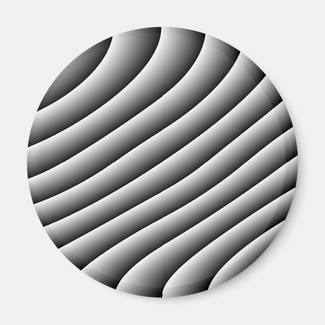 Magnet de lignes vintages (Devant)