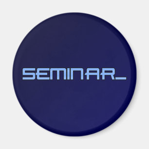 Magnet de logo de séminaire