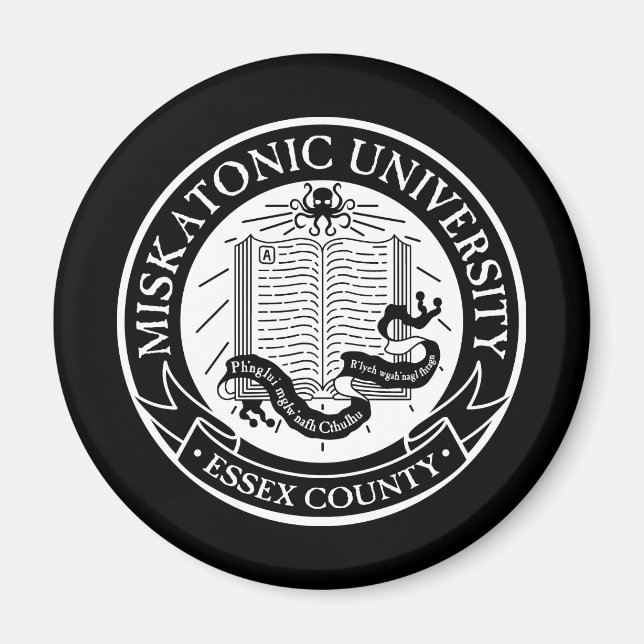 Magnet de l'Université Miskatonique (Devant)