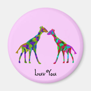 Magnet de Luv de girafe