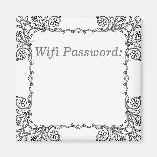 Magnet de mot de passe Wifi