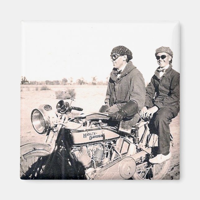 Magnet de moto pour hommes des années 1920 (Devant)