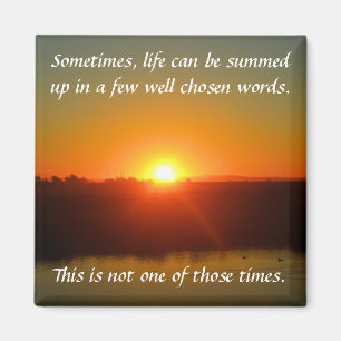 Magnet de mots choisis