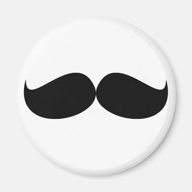 Magnet de moustache (Devant)