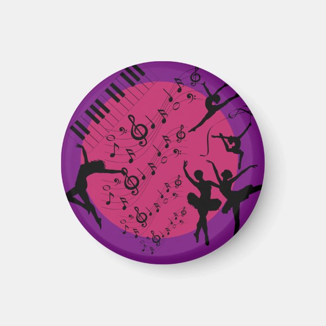 Magnet de musique (Devant)