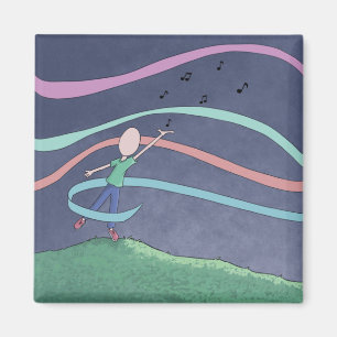 Magnet de musique et de mélodie