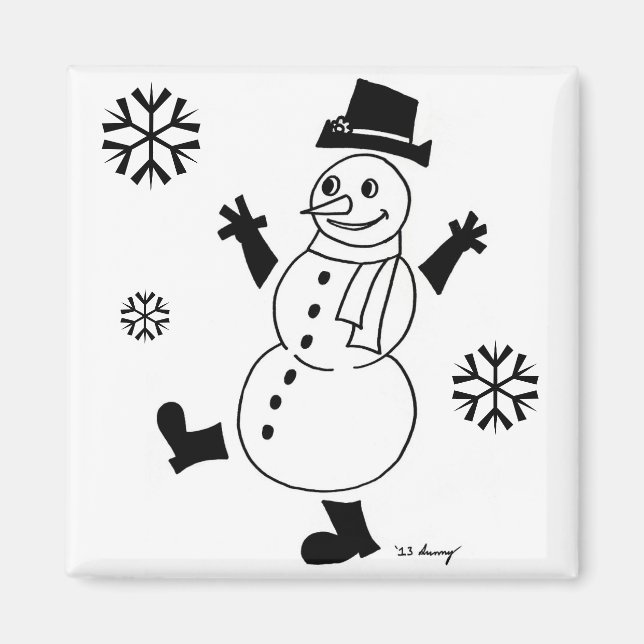 Magnet de neige (Devant)