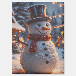 Magnet de neige de Noël
