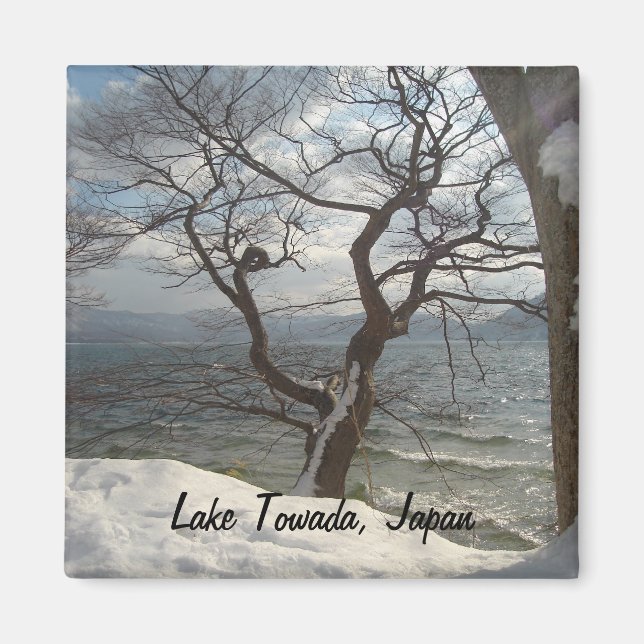 Magnet de neige du lac Towada (Devant)